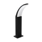 Black modern outdoor light aluminium, Oskar, 11W, 3000K LED, IP44
