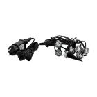 Transparent garden spike light plastic, Vanja, 3W, 3000K LED, IP65