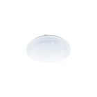 White flush ceiling light steel, Eloise, 12W, adjustable light colour LED, IP44