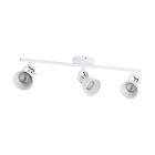 White vintage ceiling spotlight steel, Tinke