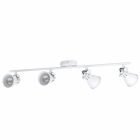 White vintage ceiling spotlight steel, Tinke