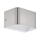 Nickel wall light aluminium, Tjalle, 6W, 3000K LED