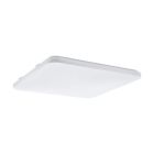White flush ceiling light steel, Eloise, 50W, 3000K LED