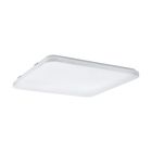 White flush ceiling light steel, Eloise, 50W, 3000K LED