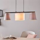 Grey modern pendant light steel, Anina