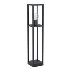 Black modern outdoor light aluminium, Laszlo, IP54