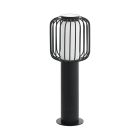 Black modern outdoor light steel, Latife, IP44