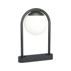 Black modern outdoor light steel, Lynne, IP44