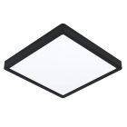White smart ceiling light plastic, Geraldo, 19,5W, warm to cold white adjustable LED, IP44