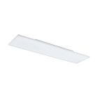 White flush ceiling light steel, Yannick, 33W, 4000K LED