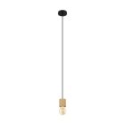 Wooden pendant light, Yannic