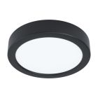 Black ceiling light steel, Pascale, 10W, 3000K LED