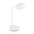 White table lamp plastic, Annelin, 4W, 3000K LED, with switch