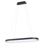 Black modern pendant light plastic, Maira, 30W, 3000K LED