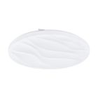 White flush ceiling light steel, Aniel, 36W, 3000K LED