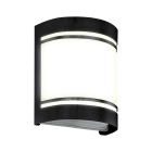 Black modern outdoor light steel, Aartje, IP44