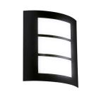 Black modern outdoor light steel, Aartje, IP44
