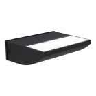 Black modern outdoor light aluminium, Samuel, 10,5W, 3000K LED, IP44