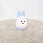 Blue children's table lamp plastic, Bunny, 5W, RGBW LED