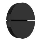 Black modern wall light stainless steel, Vidya, 5W, warm to cold white adjustable LED, IP44