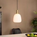 White design pendant light glass, Jeannine