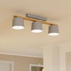Wood ceiling light grey, Jeannot