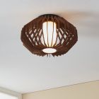 Wood ceiling light brown, Lianda