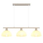 Brown retro pendant light metal, Stoffel
