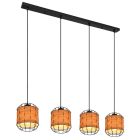 Brown industrial pendant light metal, Ehsan