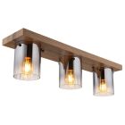 Industrial ceiling light wood, Umberto