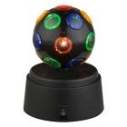Multicoloured disco lighting plastic, Laurin, 0,6W, RGB LED, with switch