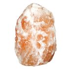 Orange salt lamp stone, Mersa, with switch
