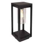 Black modern outdoor light plastic, Vildan, IP44