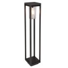Black modern outdoor light plastic, Vildan, IP44