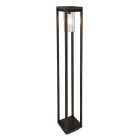 Black modern outdoor light plastic, Vildan, IP44