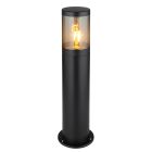 Black modern outdoor light stainless steel, Lambert, IP44