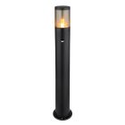 Black modern outdoor light stainless steel, Lambert, IP44
