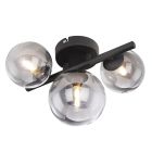 Black design wall light glass, Melinda
