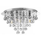 Chrome design ceiling light metal, Luus