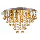 Golden design ceiling light metal, Luus