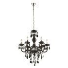 Black classic chandelier acrylic, Monica