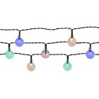 Solar cord garden lighting 30 LED multicolor