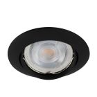 Aluminium recessed light black, Ipsi