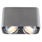 Modern surface mounted downlight silver, Bera