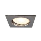 Metal recessed light chrome, Meco