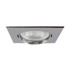 Metal recessed light chrome, Meco