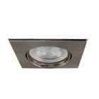 Metal recessed light chrome, Meco