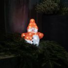 Snowman with red hat, 22.5 cm