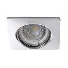 Aluminium recessed light chrome, Nesta
