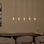 Transparent pendant light modern, Berliane, 4W, 2700K LED